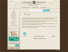 Tablet Screenshot of aparthotel-buratovic.hr